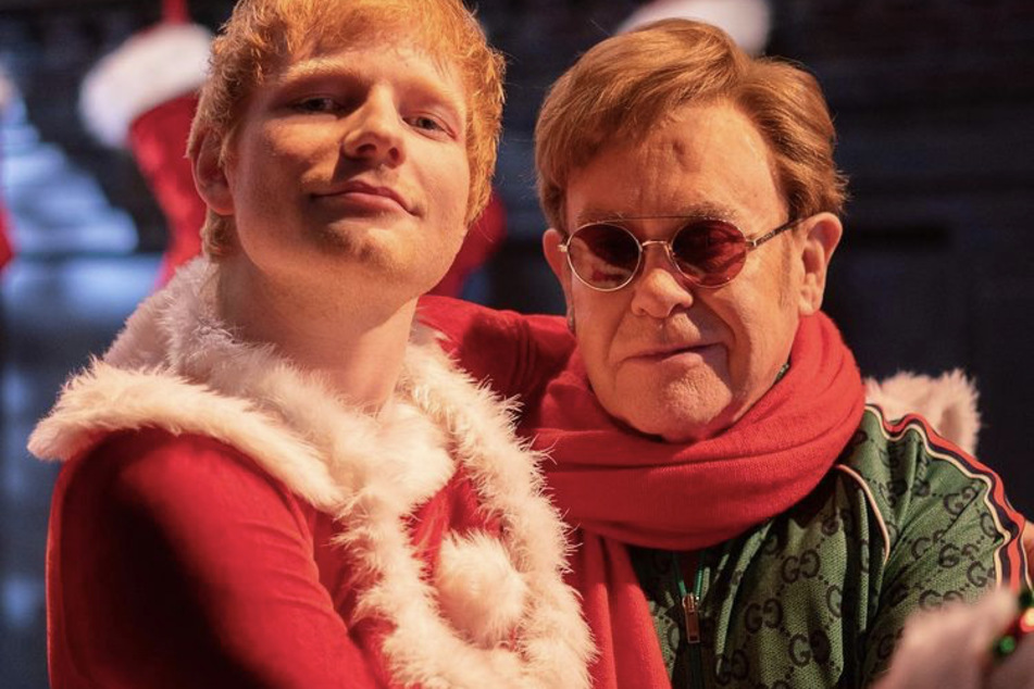 Elton John and Ed Sheeran plan to donate proceeds from their Christmas tune to their respective charities.