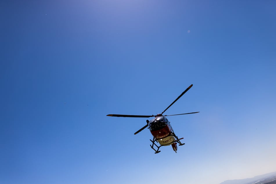 Ein Rettungshubschrauber brachte das Kind ins Krankenhaus. (Symbolbild)