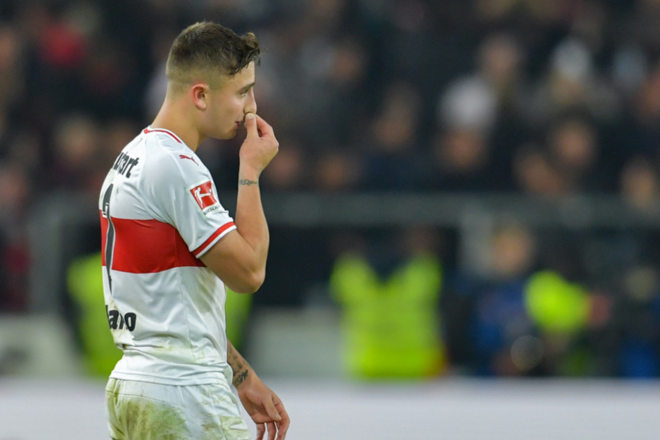 Stuttgarts Sorgenkind: Pablo Maffeo (23).