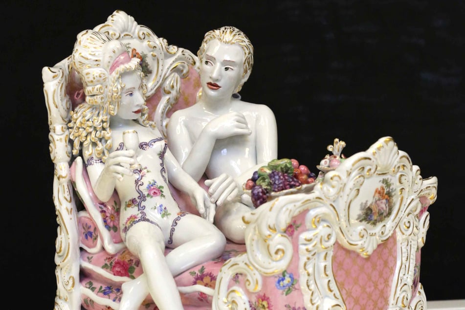 Das "Liebesnest" gehört zur Porzellan-Kollektion "Dreams" der Künstlerin.