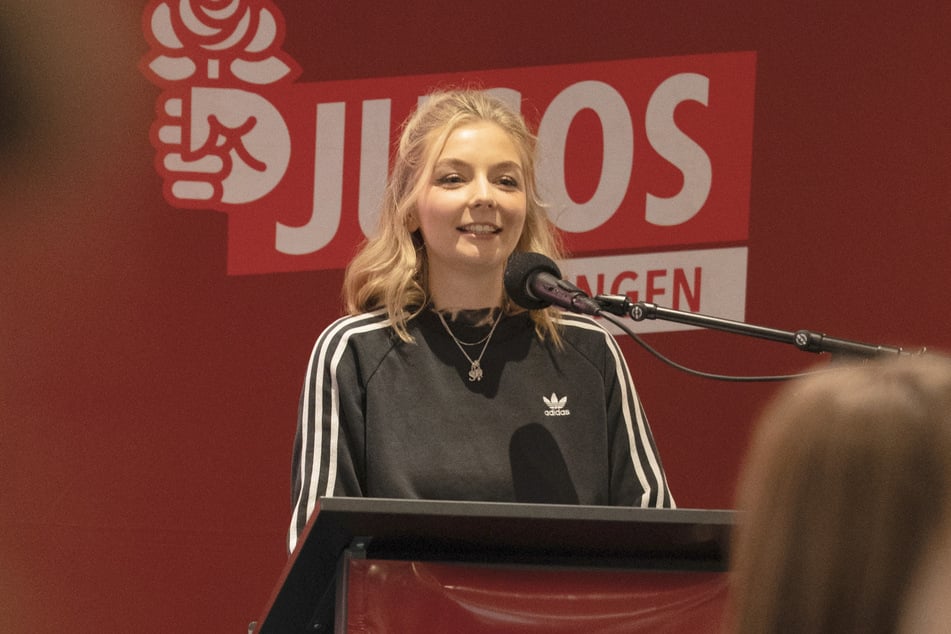 Sophie Ringhand (24) wurde am Samstag zur neuen Jusos-Chefin in Thüringen gewählt.