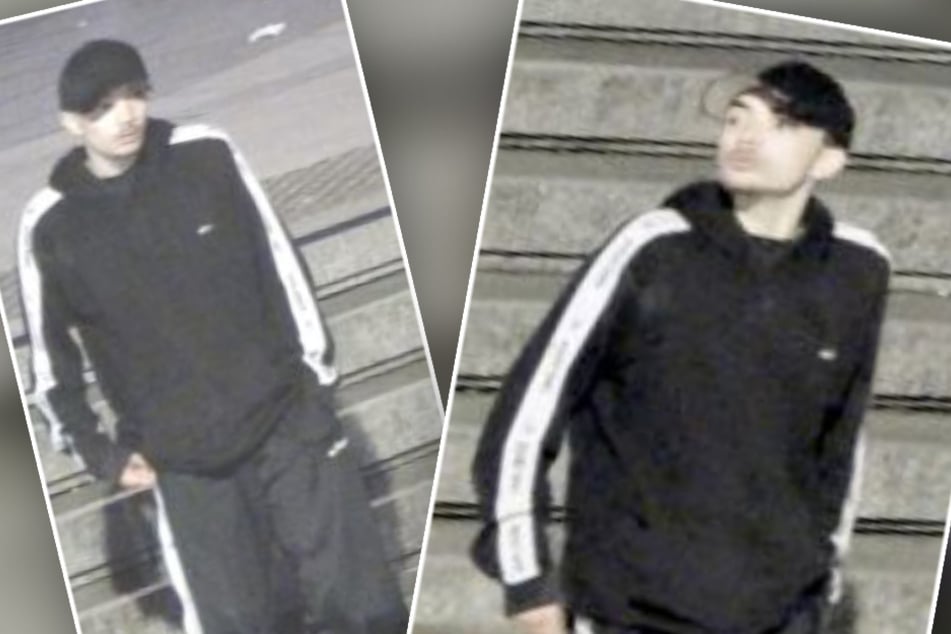 Mit den Bildern aus einer Überwachungskamera sucht die Polizei derzeit nach dem Tatverdächtigen.