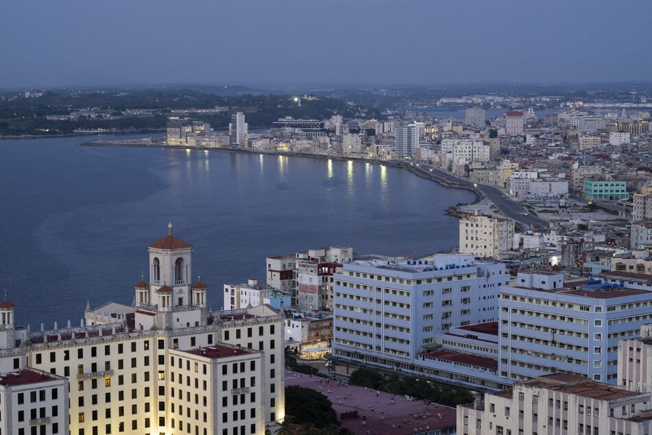 The skyline of Havana, Cuba, is pictured, including the Hotel Nacional, on June 21, 2026.
