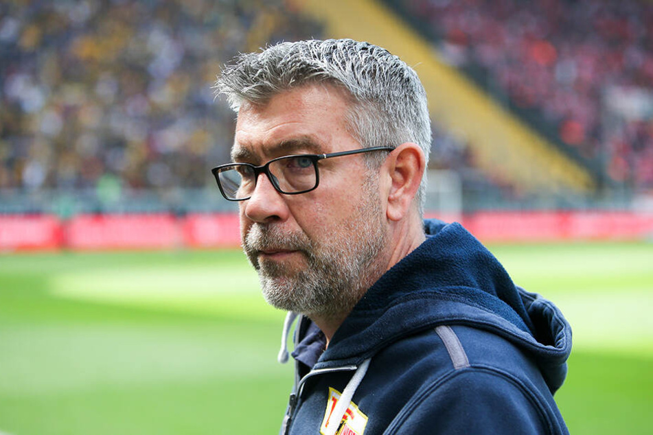 Unions Trainer Urs Fischer kommentierte die Partie in Dresden mit gemischten Gefühlen.