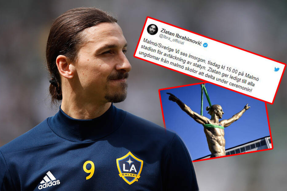 Schwänzen für König Zlatan: Ibrahimovic gibt Kindern aus ...