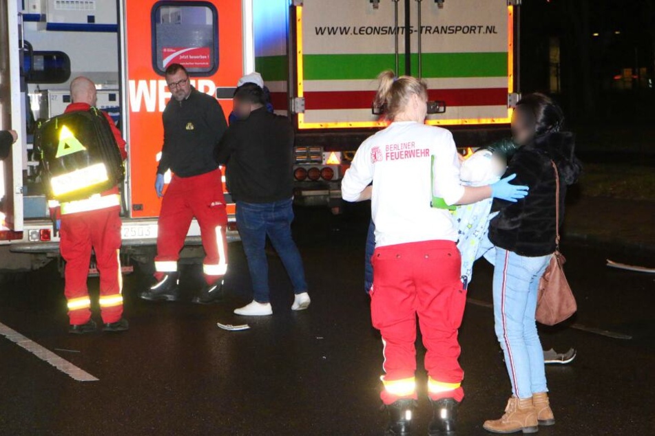 Im Auto befanden sich neben dem Fahrer und seiner Frau auch ein Baby und ein Kleinkind.