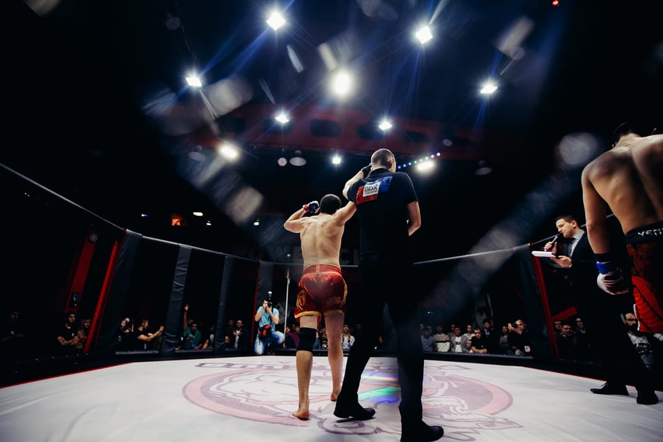 In der GETEC-Arena wartet ein MMA-Kampf auf Euch. (Symbolfoto)