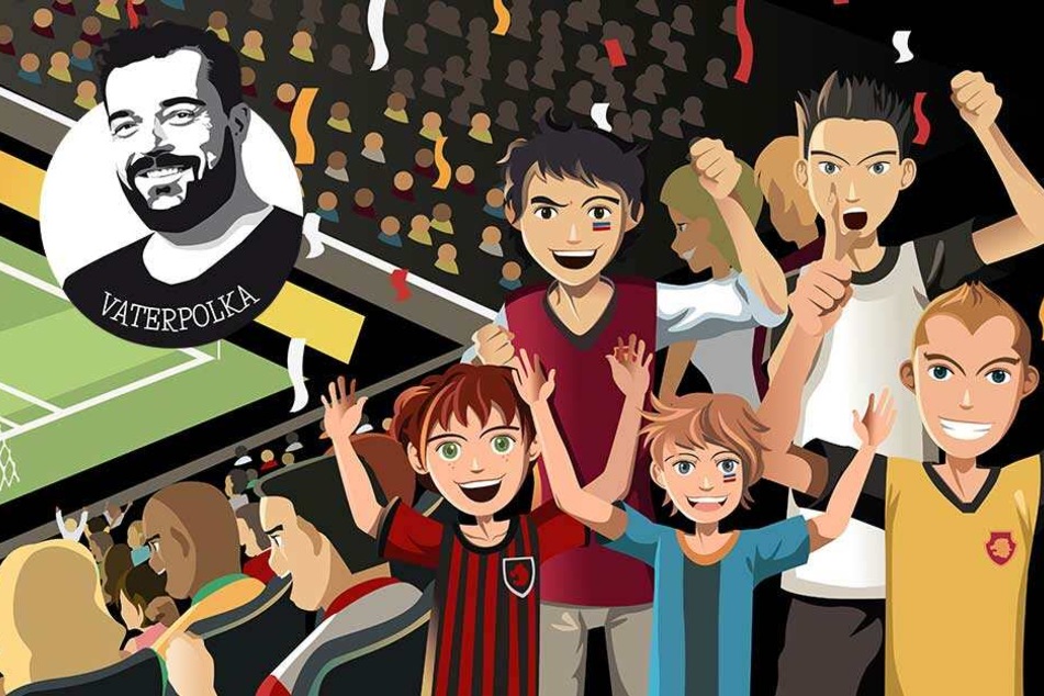 Mit dem Kind im Stadion: Fußball ist soooo langweilig