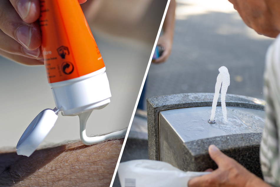 Abhilfe sollen Trinkwasserbrunnen und Sonnencreme-Spender schaffen, an denen Ihr Euch kostenlos bedienen könnt. (Symbolbild)