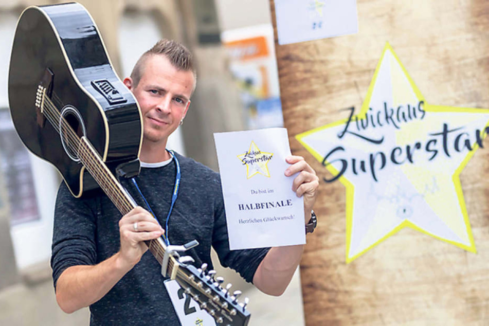 Der singende Trucker aus Reinsdorf: Tobias Clemens (28) war der bislang
beste männliche Teilnehmer überhaupt, befand die Jury.