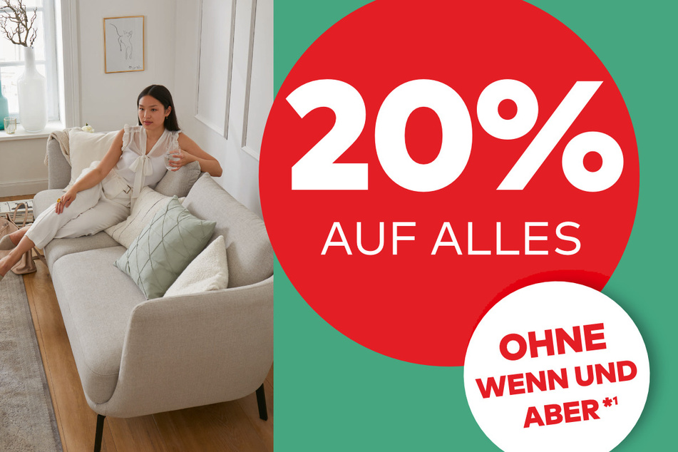 Nur gültig im Einrichtungshaus.