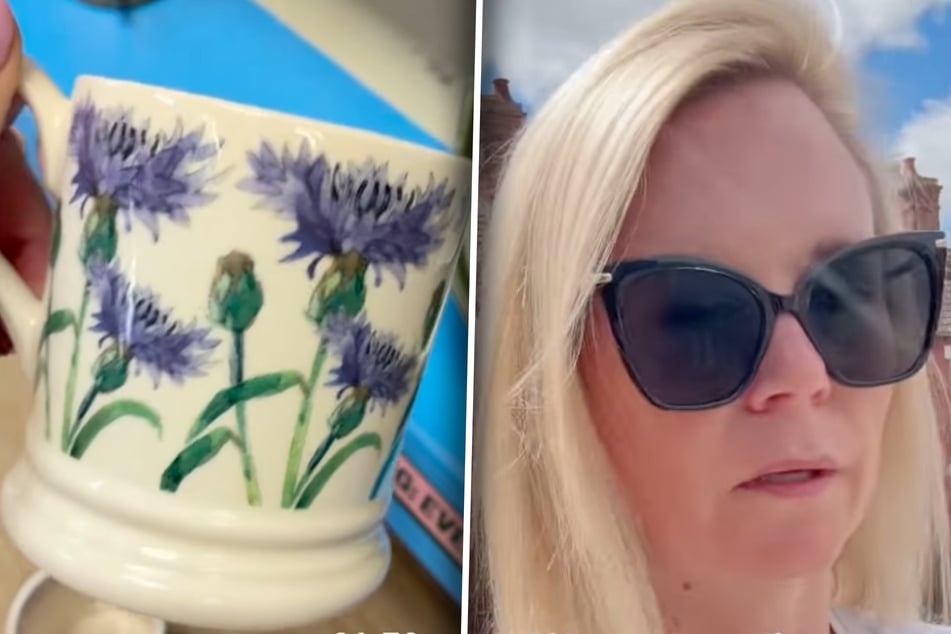 Lisa Davies war kürzlich sprachlos, als sie sah, worauf sie da in einem Secondhand-Laden gestoßen war.