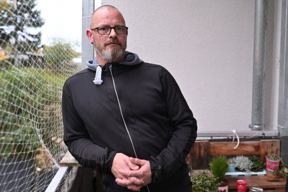 Anwohner Christian Wobser (45) beschwert sich über zwei Großfamilien in der Nachbarschaft.