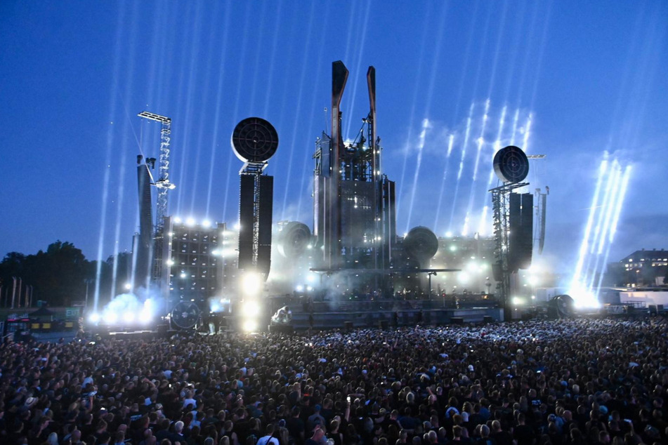 Mega-Stimmung beim Rammstein-Konzert am Mittwochabend.