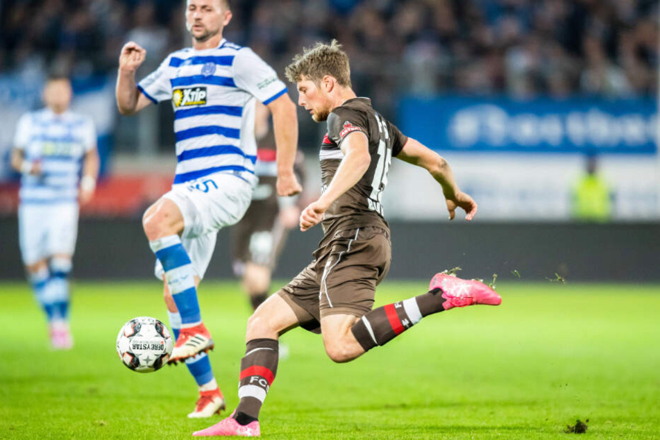 Außenverteidiger Daniel Buballa setzt auf der linken Seite auch in der Offensive Akzente.