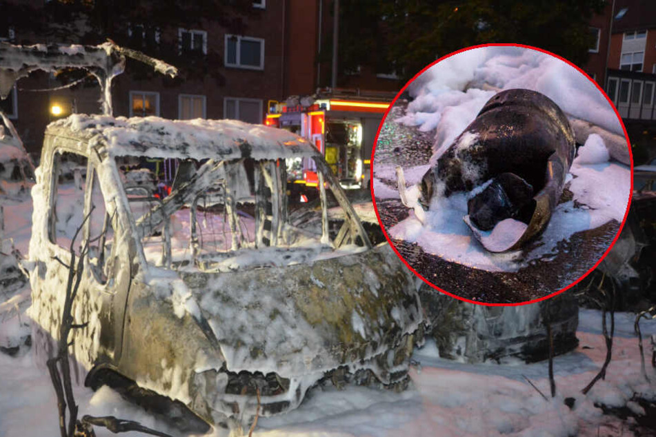 Gasflasche explodiert in brennendem Wohnmobil | TAG24