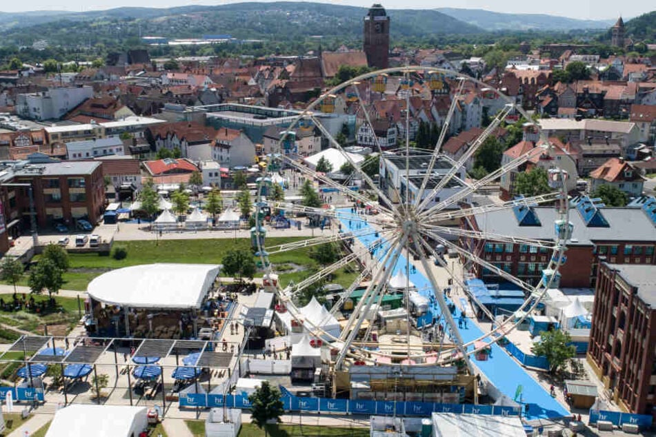 Ein Bild vom Hessentag 2019 in Bad Hersfeld.