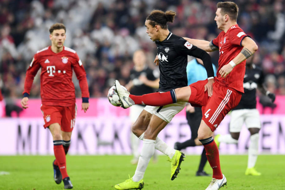 Leipzig hielt beim Gastspiel in der Münchner Allianz Arena mit allen Mitteln dagegen.