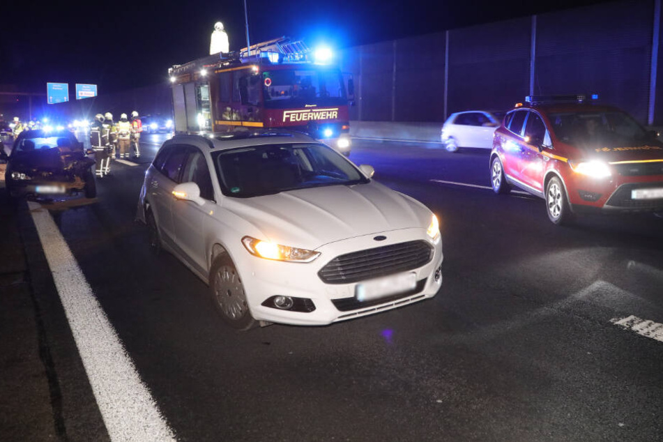 Der Ford Mondeo sah nach dem Crash noch deutlich heiler aus.