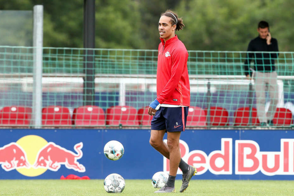 Stand am Donnerstag nach Rückenbeschwerden wieder auf dem Platz: Yussuf Poulsen (25).