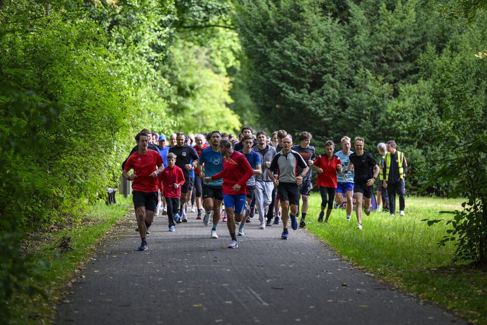 Am vergangenen Samstag nahmen 76 Läufer beim 99. "Parkrun" teil.