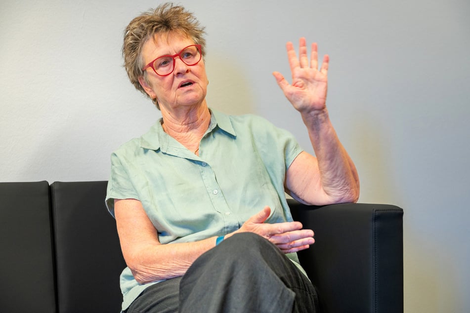 BSW-Landes-Chefin Sabine Zimmermann (64) erteilte Plänen, in Westsachsen künftig für die Rüstungsindustrie zu produzieren, eine Absage.