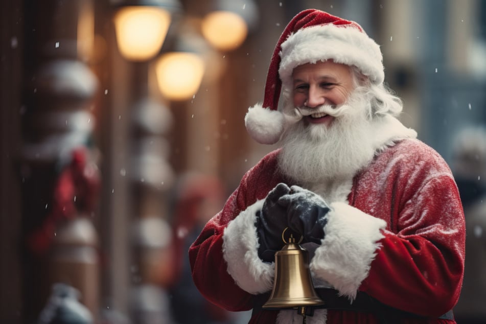 Der Weihnachtsmann fährt durch Zwickau. (Symbolbild)