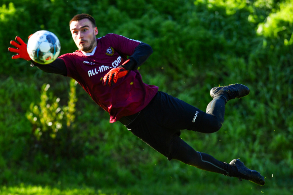 Stefan Kiefer war in der abgebrochenen Saison der Kapitän von Dynamos U19. Nun gehört er fest dem Drittliga-Kader an.