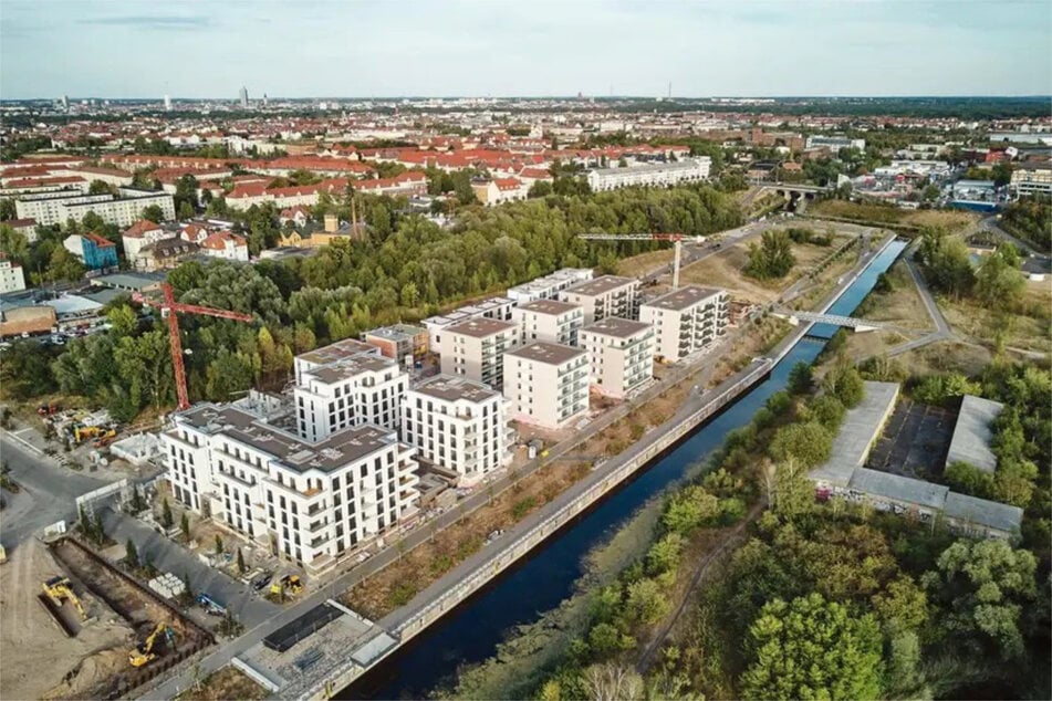 Der Lindenauer Hafen ist gut an das Verkehrsnetz angebunden und mittlerweile ein beliebtes Quartier am Wasser. (Archivbild)