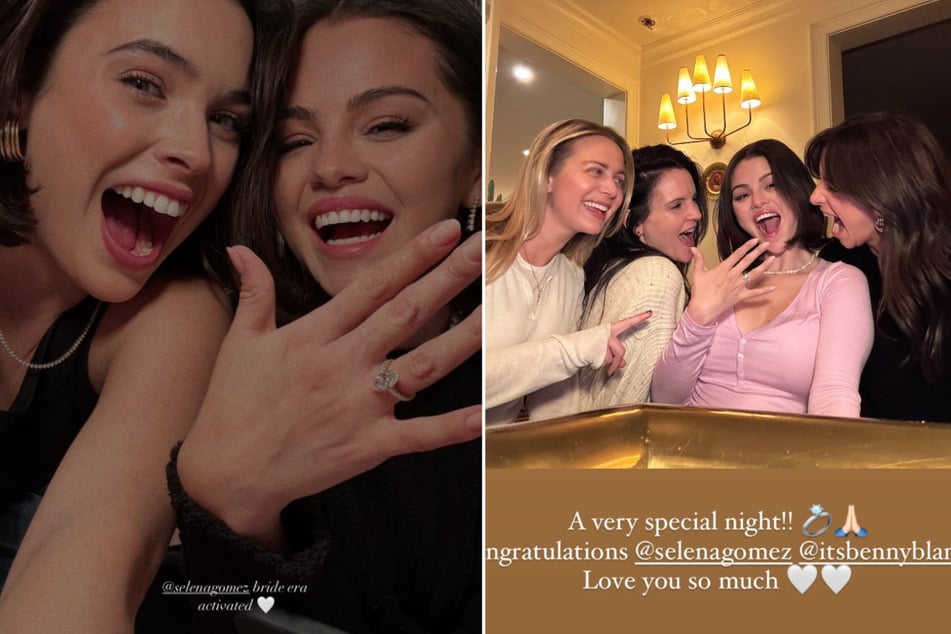 Selena Gomez celebrates "bride era" with her besties at engagement party