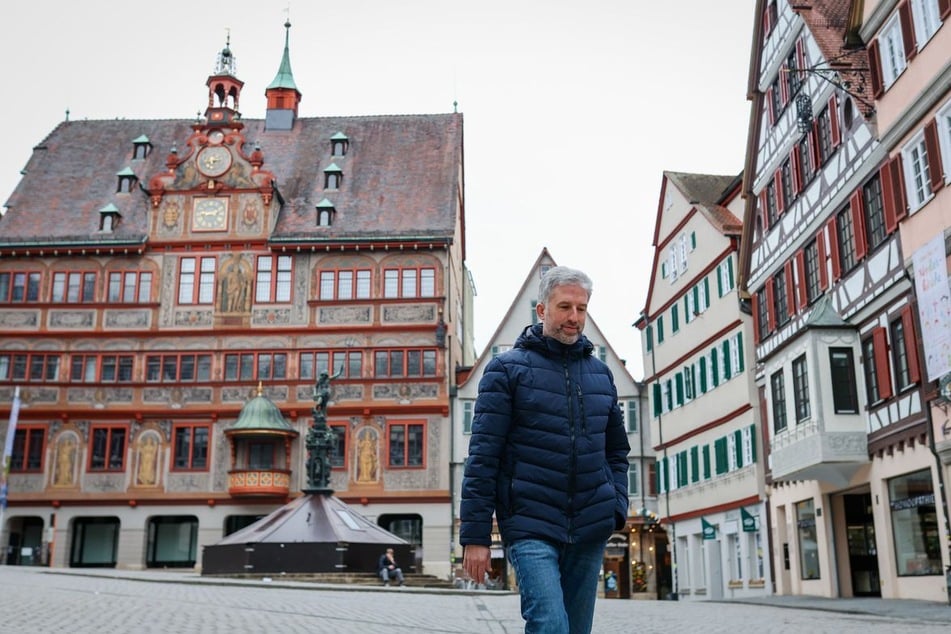 Im Tübinger Rathaus kann zu bestimmten Tageszeiten geheiratet werden.