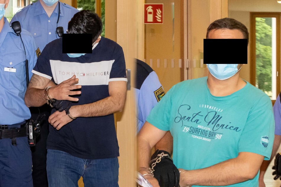 Links: Natik A. (39) ist froh, derzeit in Haft zu sitzen. Rechts: Asad M. (34) kam am Mittwoch nicht wieder auf freien Fuß.