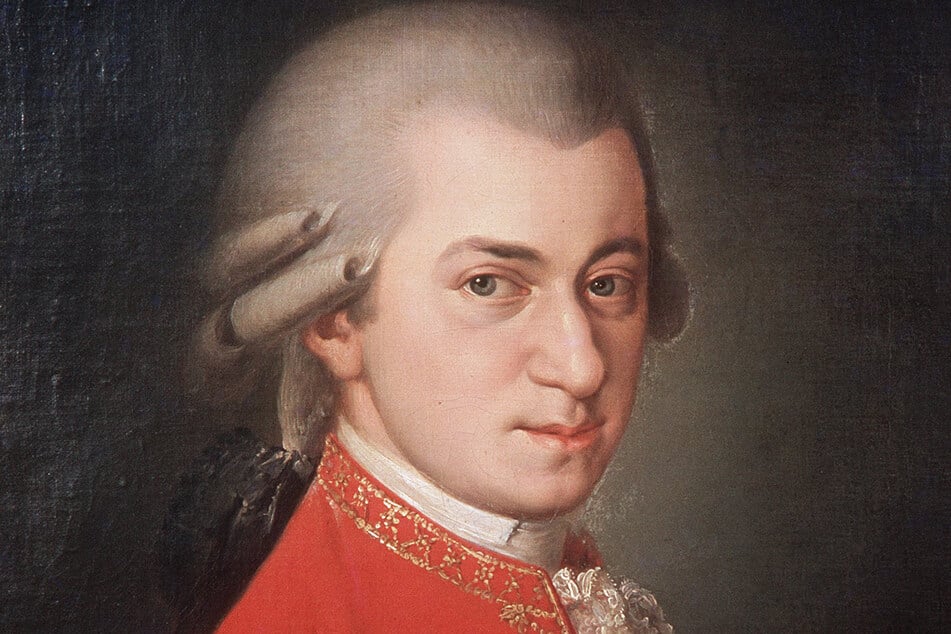 Wolfgang Amadeus Mozart (†35) war bereits in seiner Kindheit und Jugend als Komponist tätig.