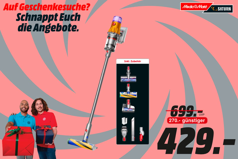 Dyson V12 Detect Slim Absolute für 429 Euro.