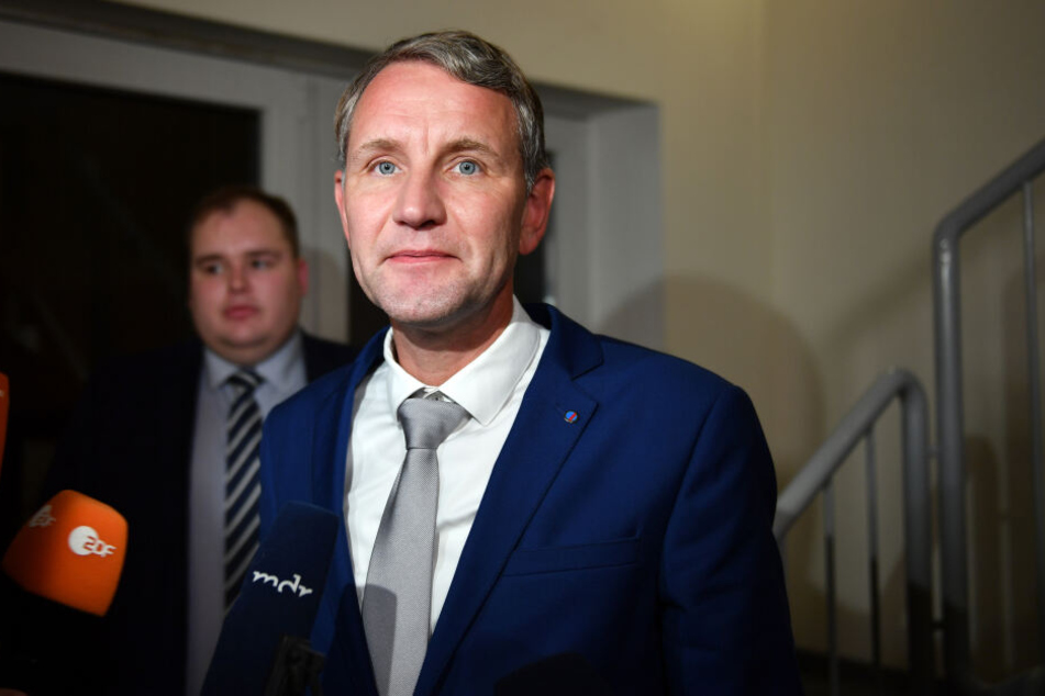 Björn Höcke nach der Landtagswahl in Thüringen.