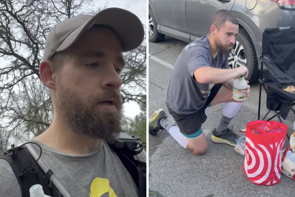 S malým batohem se Matt Meo minulou středu vydal na pacifické pobřeží.