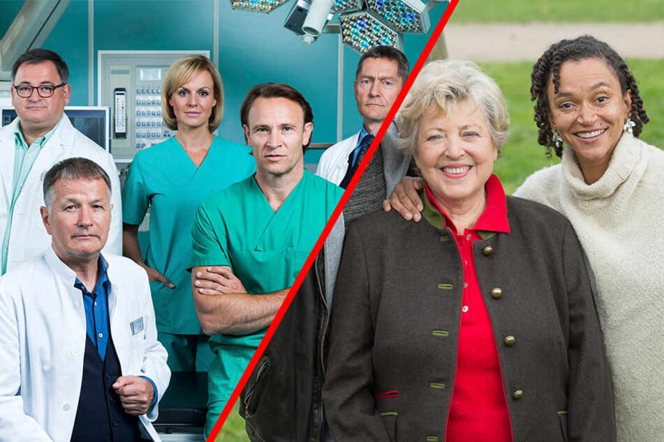 Zwei gemeinsame Folgen soll es geben. Unter anderem dabei: Sarah Masuch aus der "Lindenstraße" (ganz rechts) und Bernhard Bettermann (Mitte, vorn)