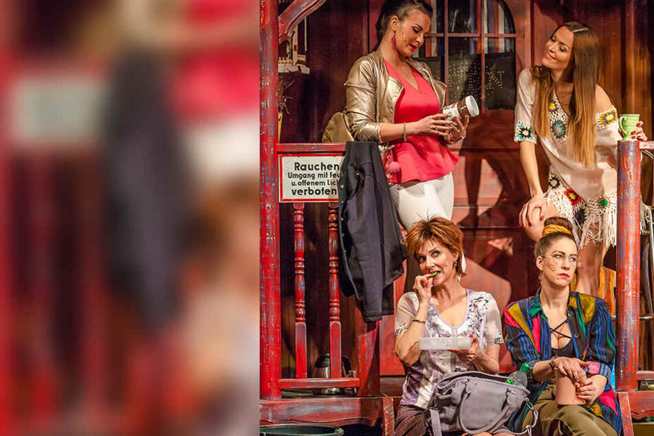 Die musikalische Parodie "Zickenzirkus" ist am Mittwoch in der Stadthalle Chemnitz zu erleben.
