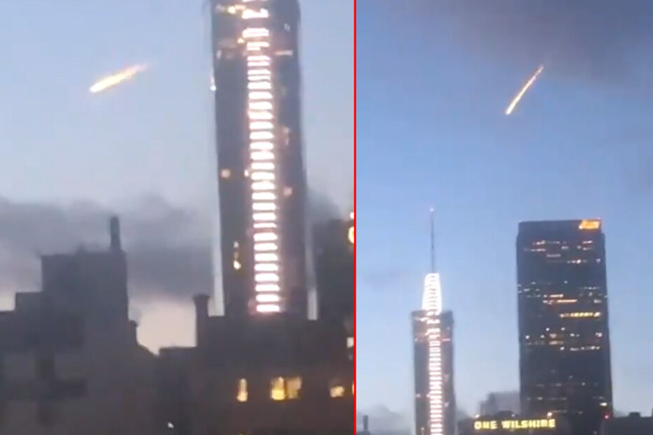 Feuerball? Meteor? Mysteriöse Sichtung am Himmel versetzt Stadt in Angst