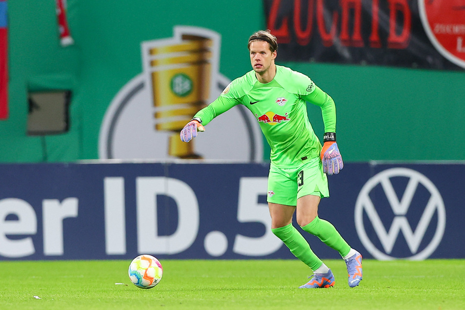 Örjan Nyland (32) war bislang zwei Mal für RB Leipzig im Einsatz. Wird er in den letzten Partien der Saison noch einmal zwischen den Pfosten stehen?