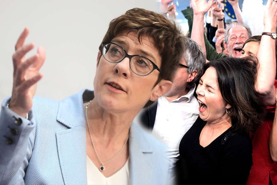 Debakel für CDU und SPD: Grüne jubeln nach Europawahl