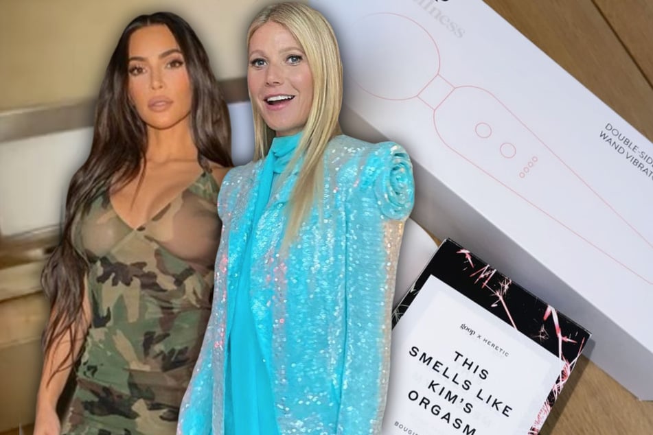 Kim Kardashian gets a sexy care package from Gwyneth Paltrow