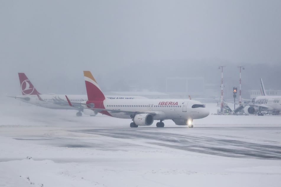 Am Hamburg Airport fallen über 50 Flüge aus..