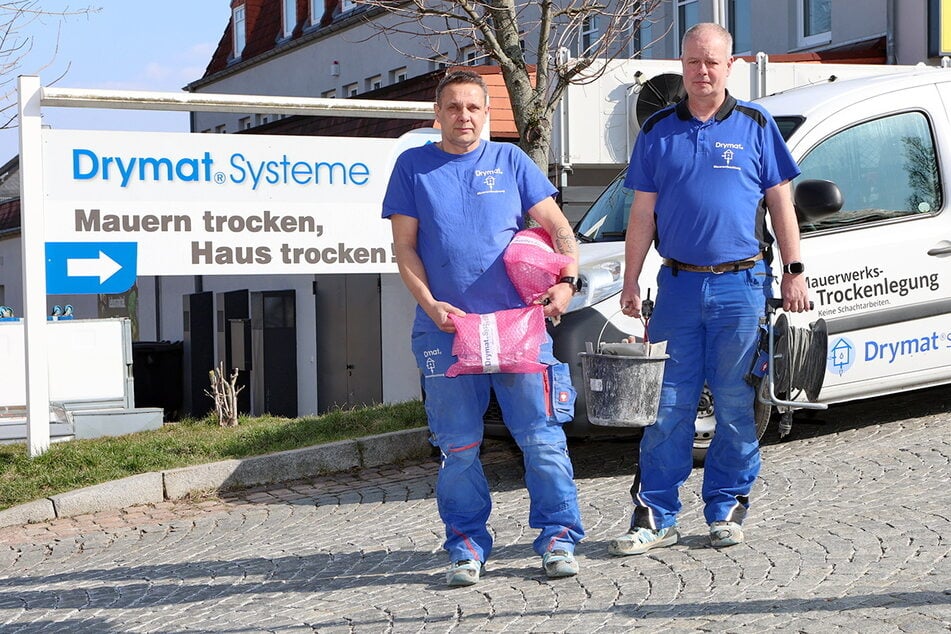 Feuchte Keller adé: Das Drymat-System sorgt für trockene Wände.