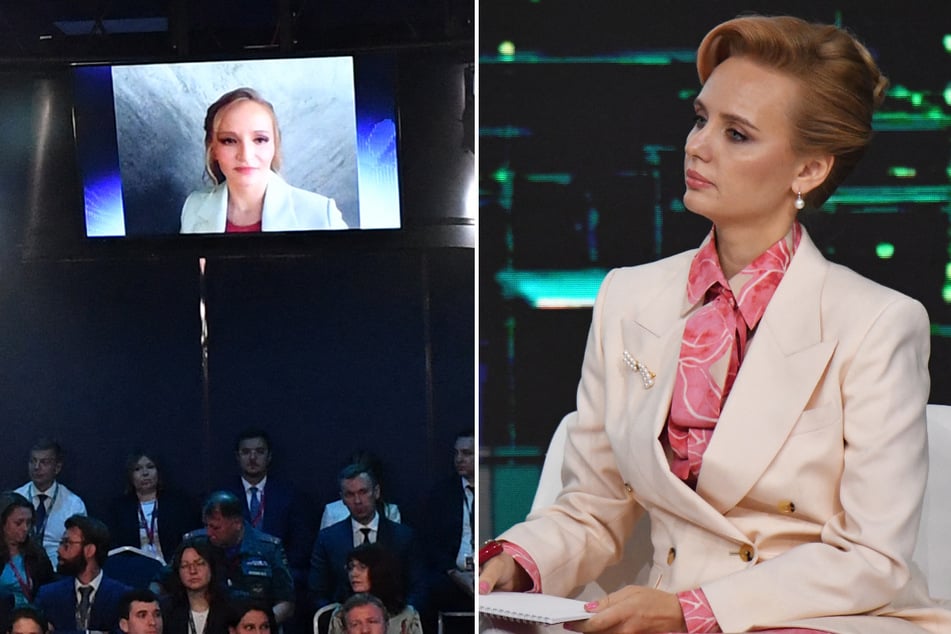 Putin's suspected daughters address conference in rare public appearance