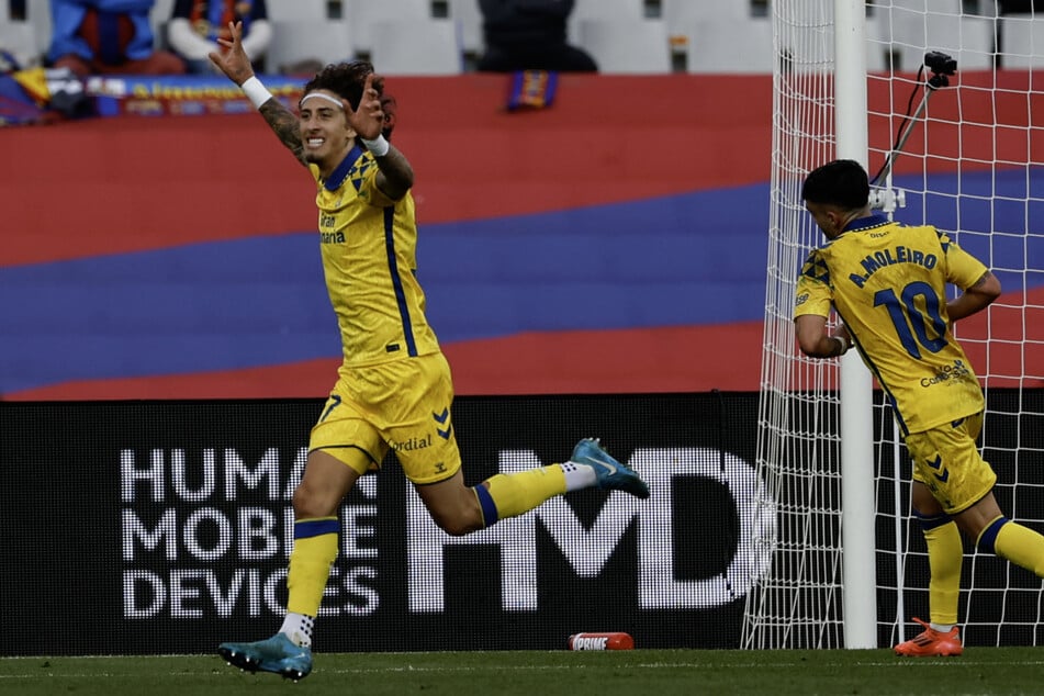 Am 15. Spieltag gelang Fabio Silva (l.) der viel umjubelte Siegtreffer zum 2:1 beim Überraschungserfolg gegen den FC Barcelona.
