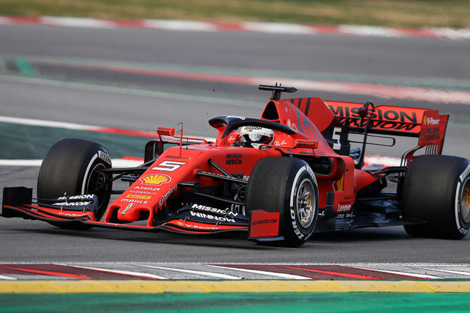 Das ist er also, der neue Dienstwagen von Sebastian Vettel.