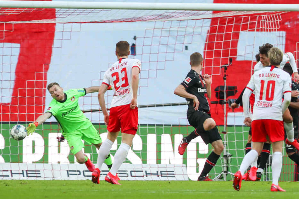 Die Roten Bullen kamen am Sonntag gegen Leverkusen nicht über ein 1:1 hinaus.