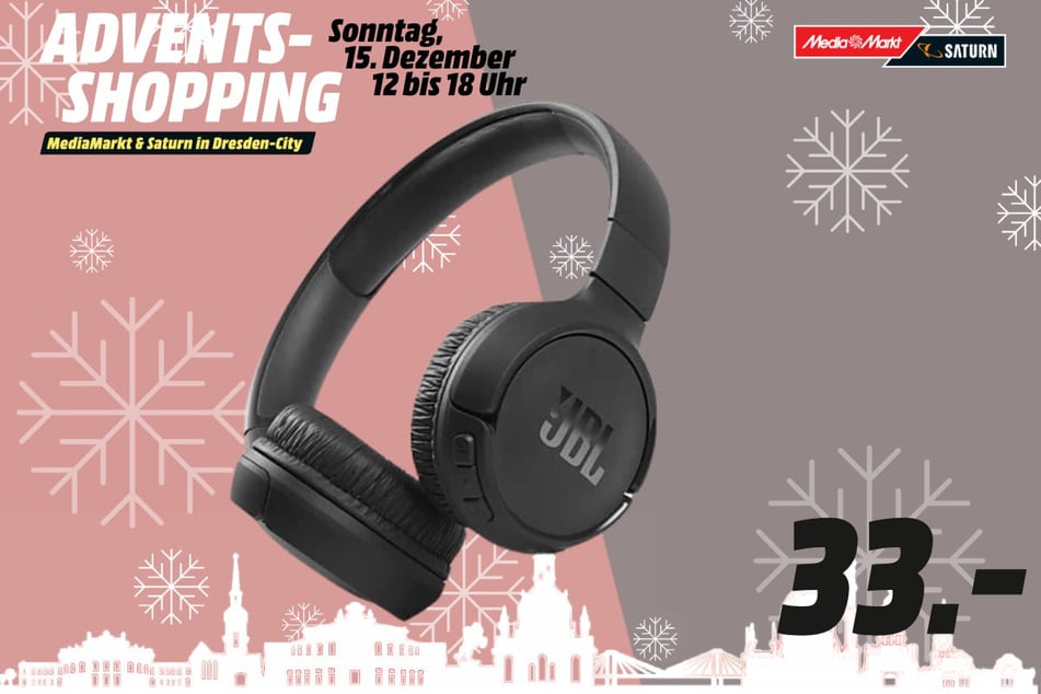 JBL-Kopfhörer für 33 Euro.