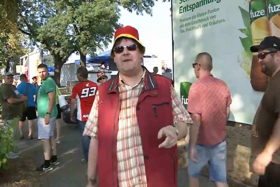 Das Original: Der "Hutbürger" bei einer Anti-Merkel-Demo in Dresden im August 2018.
